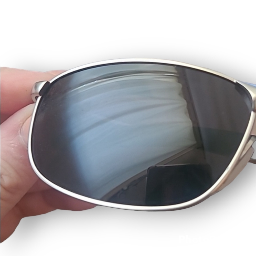 Kimorn Silver and Black Polarized Sunglasses - Picture 3 of 10